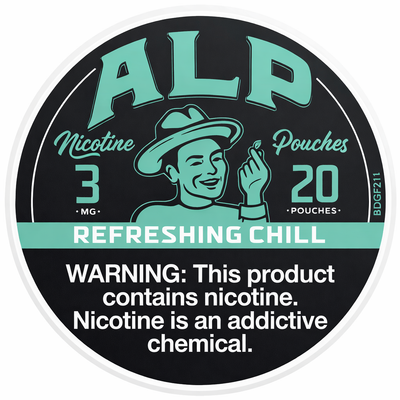 Alp 3mg Refreshing chill